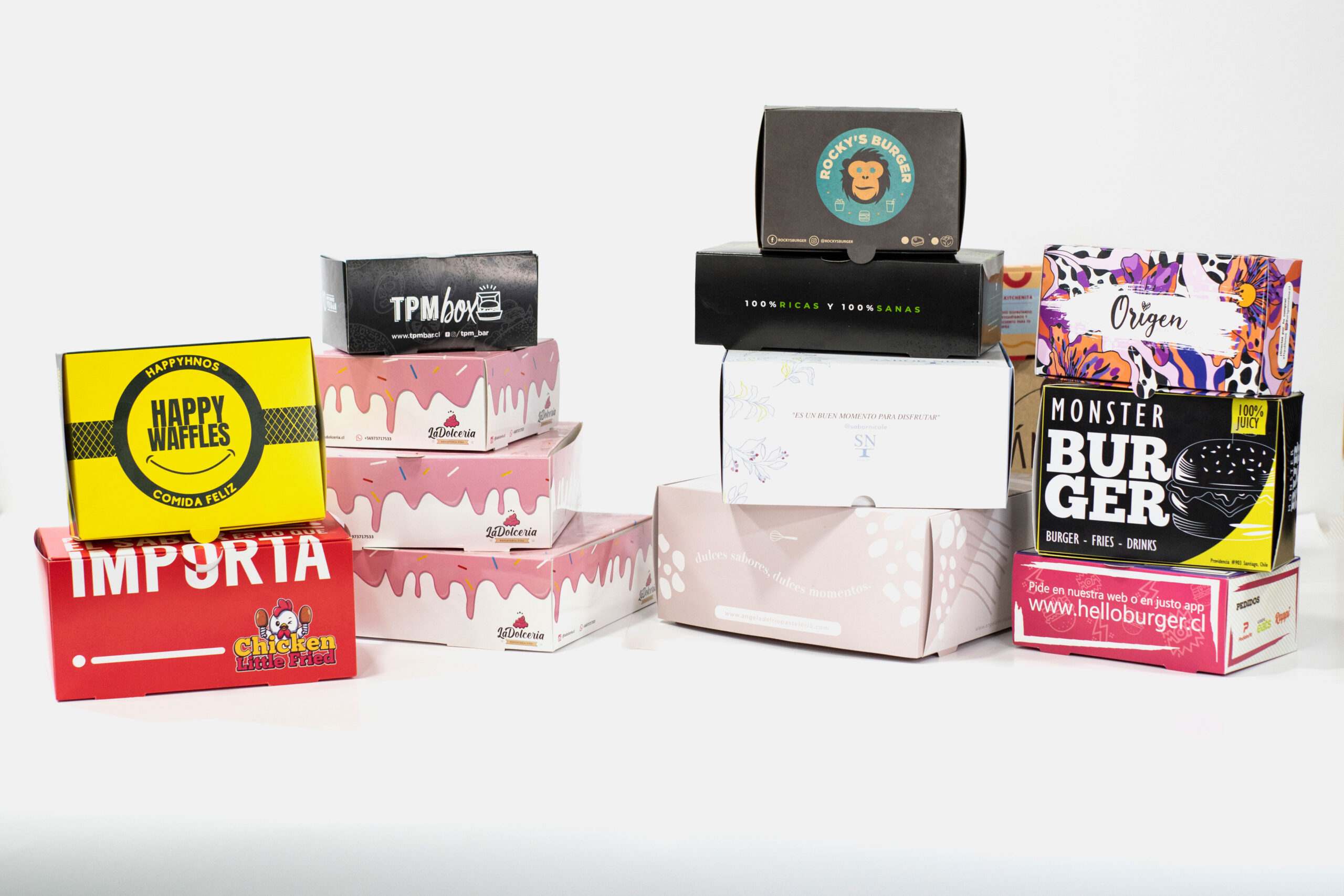 Cajas personalizadas, vasos, bolsas, envases - Dimpack